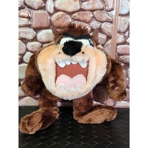 Vintage Looney Tunes Warner Bros Tazmanian Devil TAZ Plush #A47